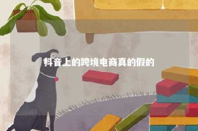 抖音上的跨境电商真的假的 抖音上的跨境电商真的假的呀